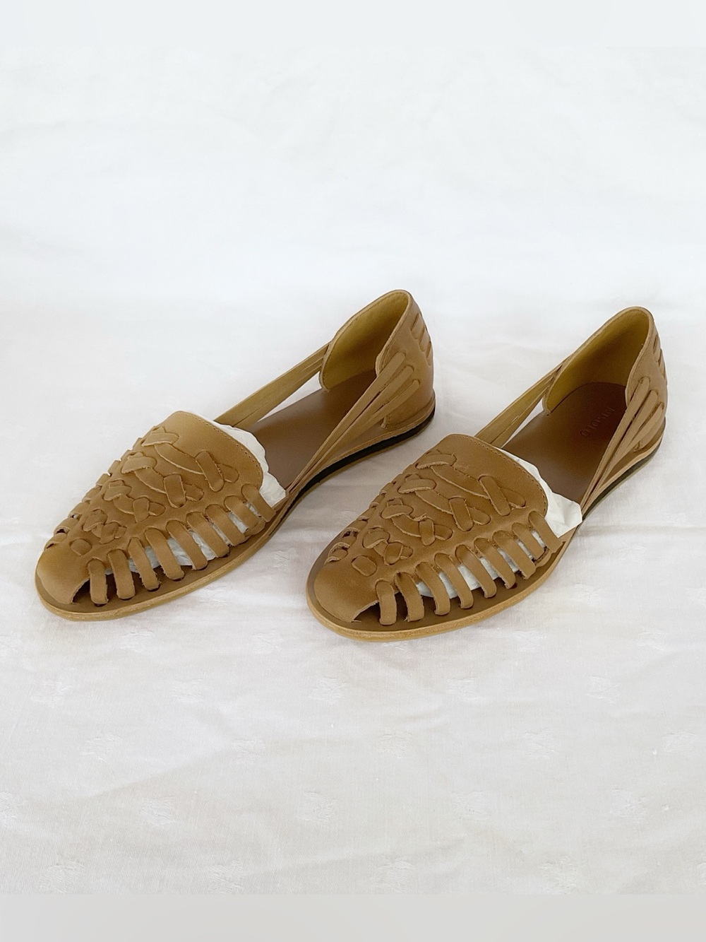 Women's Nisolo Huarache Sandals in Almond Size 8